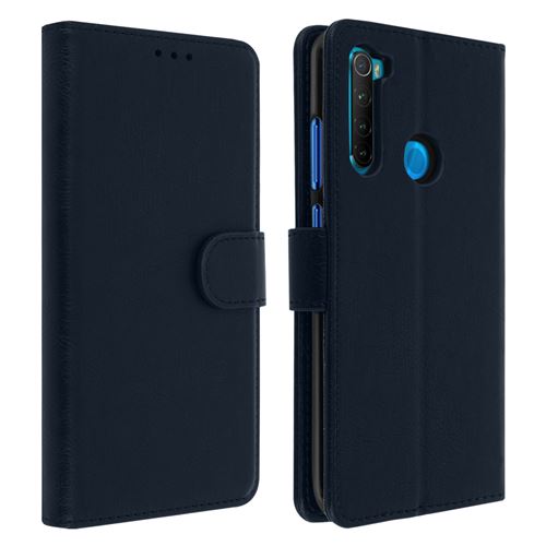 Étui Pour Xiaomi Redmi Note 8 Protection Intégrale Porte-cartes Fonction Support Bleu