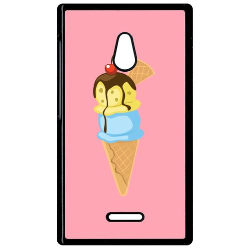 Coque Nokia X2 Glace Cornet Rose