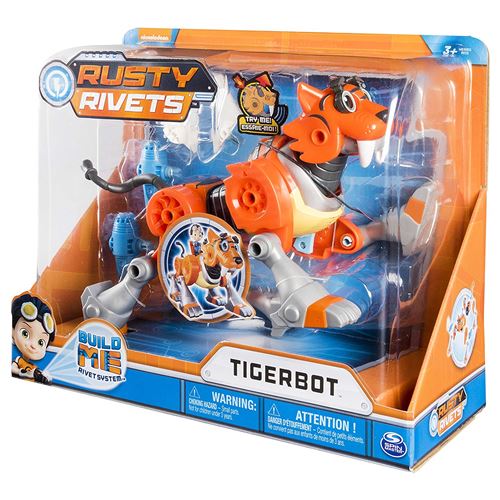 Rusty Rivets 6039609 Tigerbot Figure et Playset