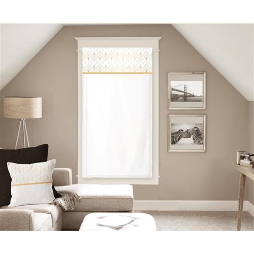Brise bise 60x120 cm LUXURY en coton impression Or, par Soleil d'Ocre