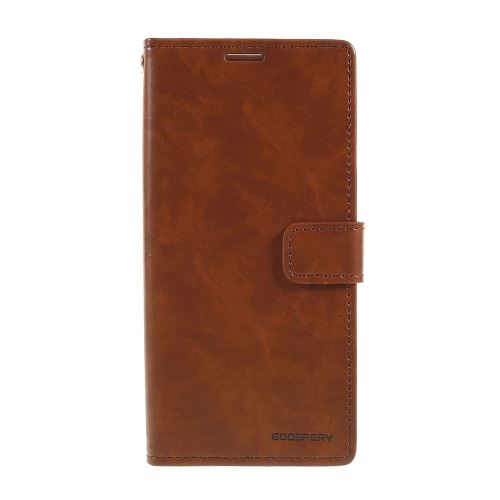 Etui en PU lune bleue marron pour votre Samsung Galaxy M20
