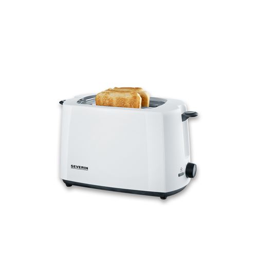 SEVERIN AT 2286 - Grille-pain - 2 tranche - 2 Emplacements - blanc/noir