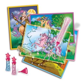 Coffret jeu creatif Glitterizz Chevaux de rêve scintillants Lansay