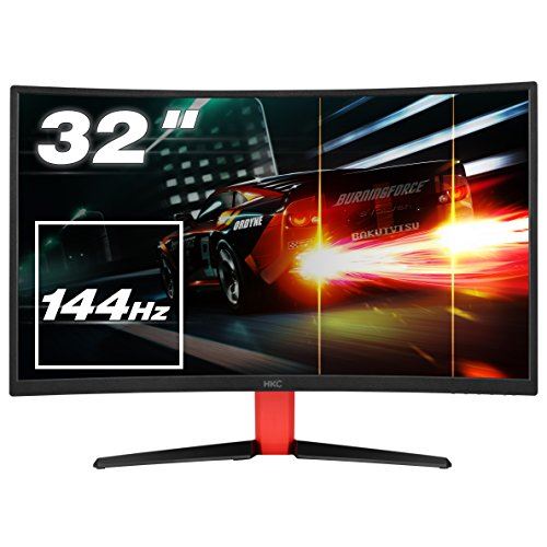 HKC G32 - LED-monitor - gebogen - 31.5 - 1920 x 1080 Full HD (1080p) - VA - 300 cd/m² - 3000:1 - 8 ms - HDMI, DVI, DisplayPort