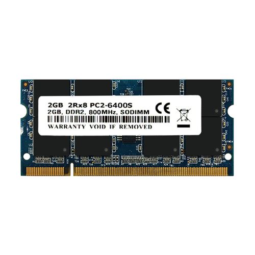 Mémoire RAM 2 Go 800 MHz PC2 6400S SO DIMM 200 Pins Ordinateur Portable