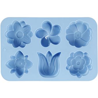 Creotime formes en silicone 60 x 75 cm bleu - 1