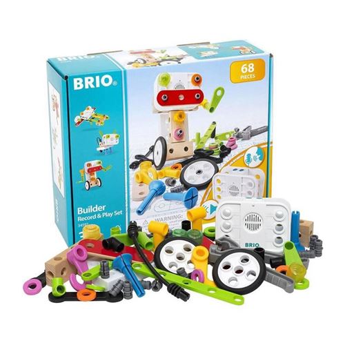 Jeu de construction : Coffret Builder et enregistreur vocal aille Unique Coloris Unique