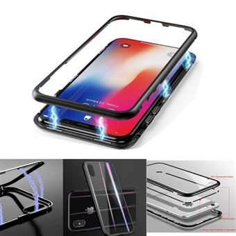 Coque IPhone XR Intégrale Full Protection + Film Verre Trempé Inclus - Multicolore - Neuf