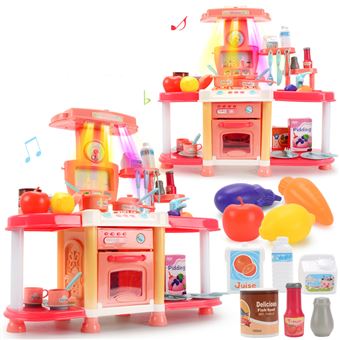 Maison des enfants son et lumière cuisine électrique puzzle jouet repas  cuisine jouer - Multicolore - Autre jeux d'imitation - à la Fnac