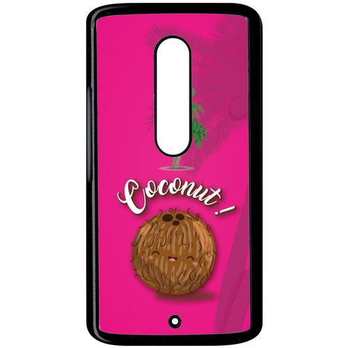 Coque Motorola X Play Coconut Fond Rose