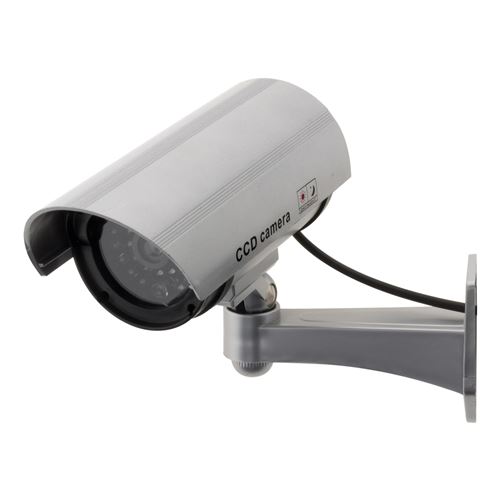 Otio - Caméra Surveillance Factice Led Intérieur/Extérieur