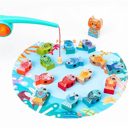 Jouet de pêche Magnétique Simulation Empilement pour les enfants cadeau