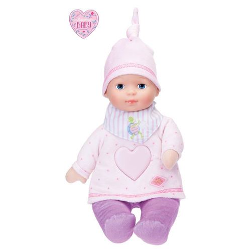 Schildkröt - Bébé fille avec musique et lumière - Poupée câline de 35 cm - Corps extra souple