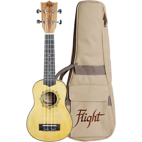Flight DUS330 - ukulele soprano Relic (+ housse)