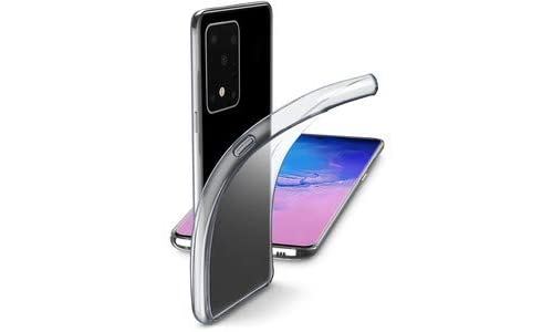 Cellularline Fine, Transparent Cover, Ultra Slim Case, Convient pour: Samsung Galaxy S20 Ultra