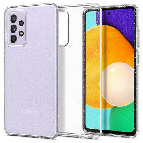 Spigen Liquid Crystal Glitter étui téléphone mobile Samsung Galaxy A72 (Clear) ACS02326