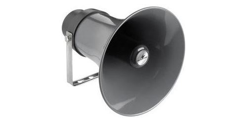 Haut-parleur ELA à chambre de compression Monacor IT-30 20 W noir