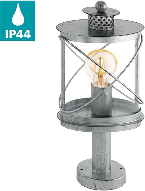 Eglo 94867 Lampe d'extérieur, argent