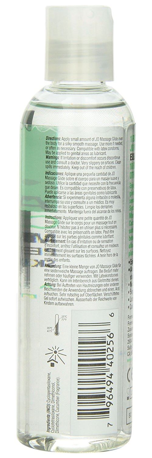 SYSTEM JO Massage Sensible Lubrifiant Concombre 120 ml