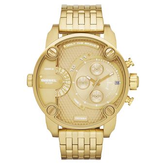 Montre Homme Diesel DZ7287 Little Daddy Gold - Montre à quartz - Achat \u0026  prix | fnac