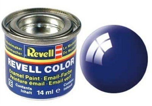 Revell - bleu outre mer brillant - n°051 - peinture pour maquette