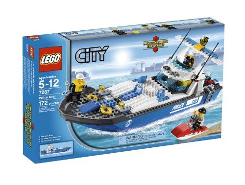 Bateau de police LEGO 7287