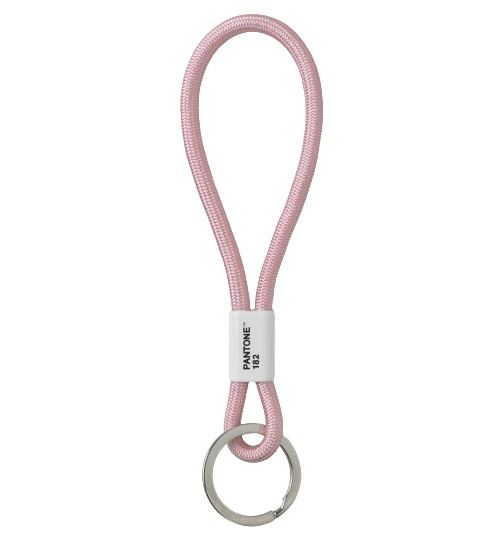 Pantone porte-clés 18 cm nylon rose