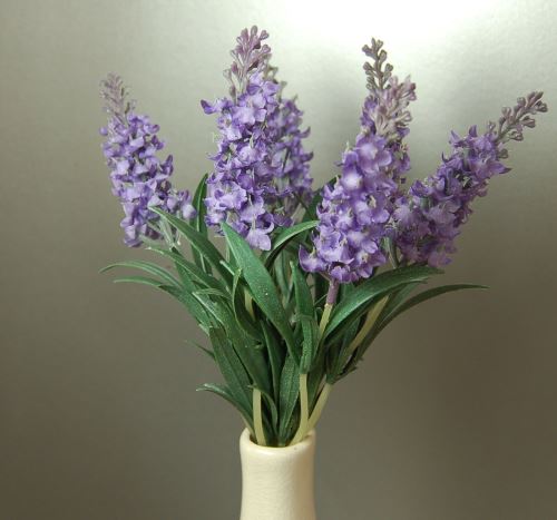 Bouquet de six tiges de lavande