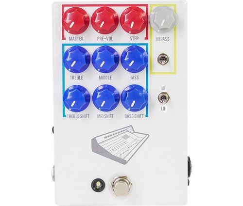 JHS Pedals Colour Box V2 préampli/égaliseur/boîte de direct