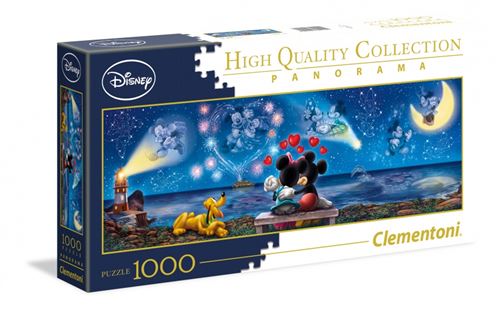 Clementoni puzzle PanoramaDisney Mickey et Minnie 1000 pièces
