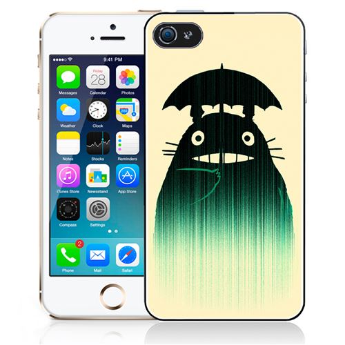 Coque pour iPhone 5C totoro parapluie