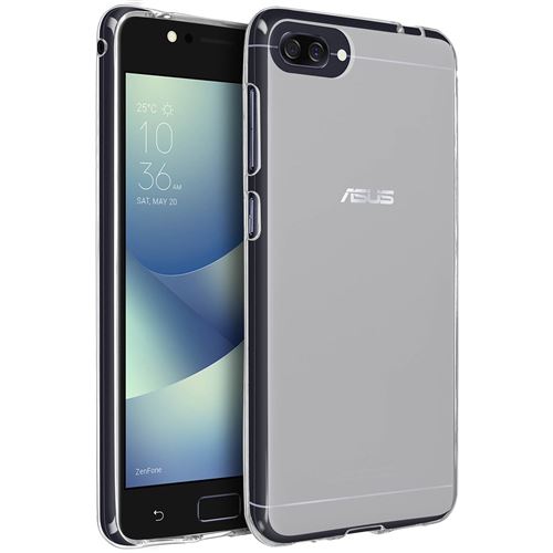 Coque Asus Zenfone 4 Max ZC520KL Protection Souple silicone gel Blanc givré