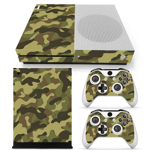  Autocollant Stickers de Protection pour Console et Manette Microsoft Xbox One S - Multicolore (TN-XboxOneS-0578) 