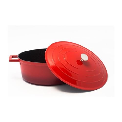 Cocotte Ovale Nuage + Couvercle - 6,6 Lt 32 X 25 Cm