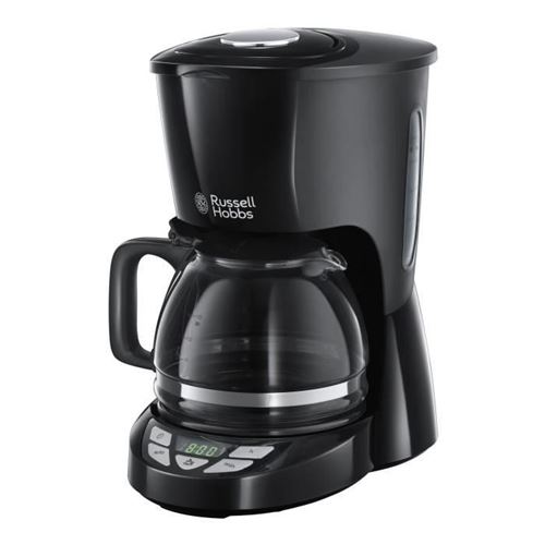 Russell Hobbs Textures Plus 22620-56 - koffiezetapparaat - hoogglans/matzwart