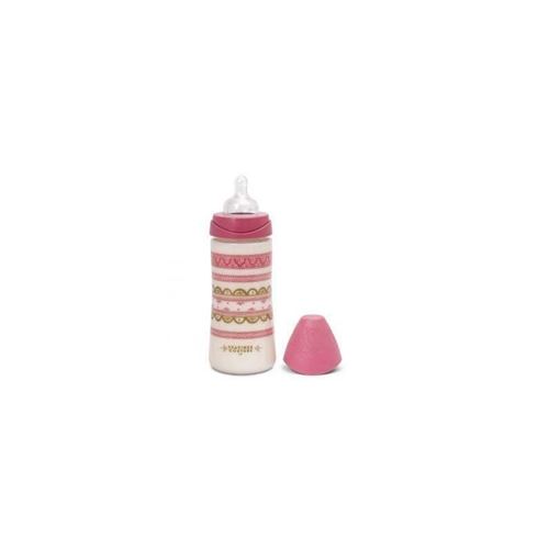 Suavinex - BIBERON ETHNIC 360ML SILICONE ROND - ROSE