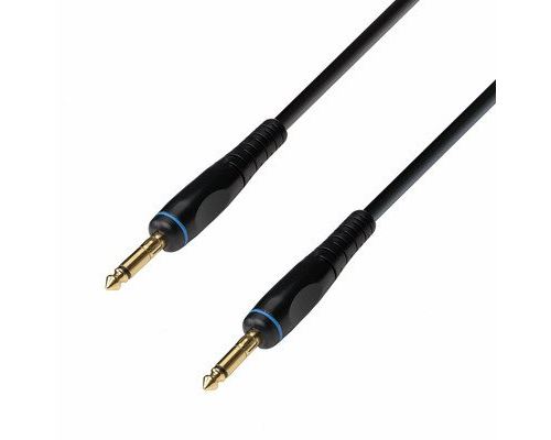 Adam Hall Cables K3IPP0600P Série 3 Star Câble Instrument Jack 6,35 mm Mono vers Jack 6,35 mm Mono 6 m