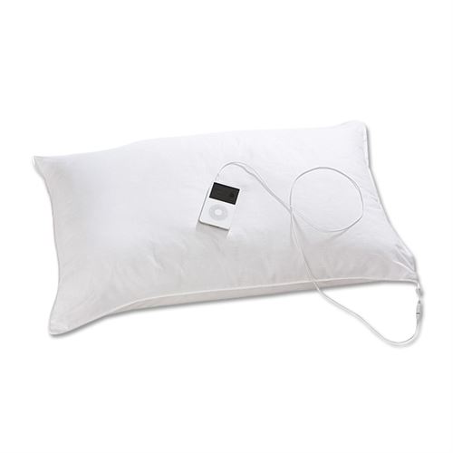 Oreiller coussin avec son int&eacute;gr&eacute; enceinte oreiller musical