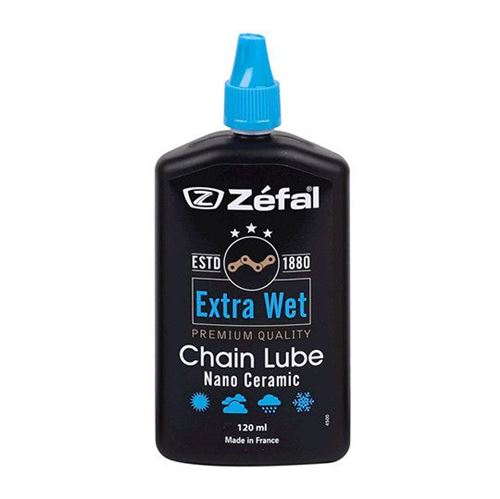Huile/lubrifiant zefal extra wet lube ceramique tres longue durabilite (125ml)