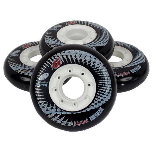 Roues de roller Hyper Concret+g ltd 76mm/84a*4 Noir taille : UNI réf : 15645