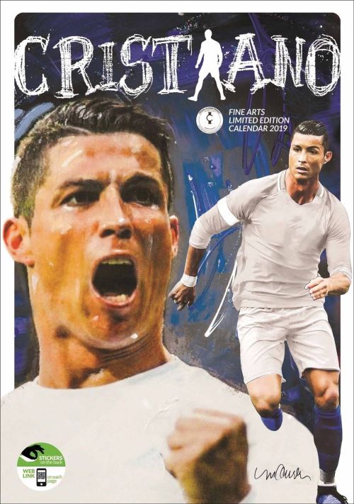 Imagicom Calendrier Cristiano Ronaldo 2019 28 x 28 cm