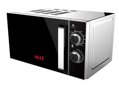 Akai ak-mw201 micro-ondes avec Grill, 700 W, 20 litres, Noir