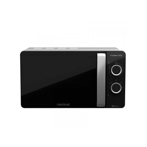 Cecotec ProClean 3050 - Four micro-ondes monofonction - pose libre - 20 litres - 700 Watt - argent