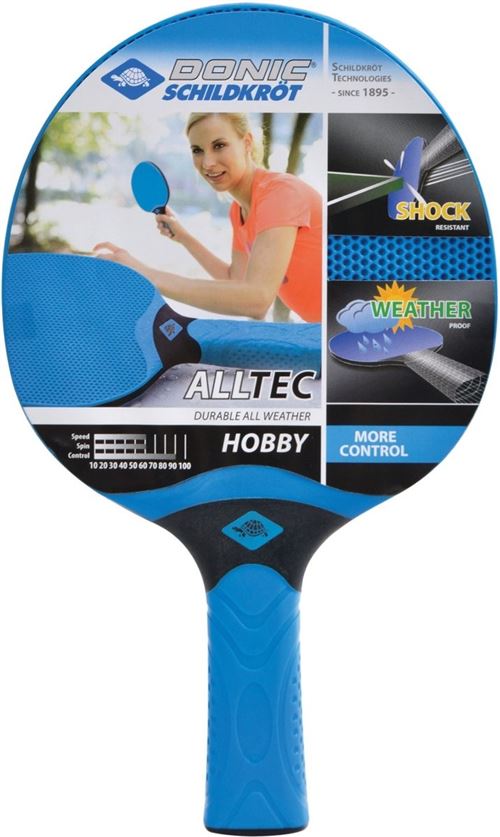 Donic-Schildkröt Bleu Donic Schildkröt Ping-Pong Alltec Hobby Prodébat Noir