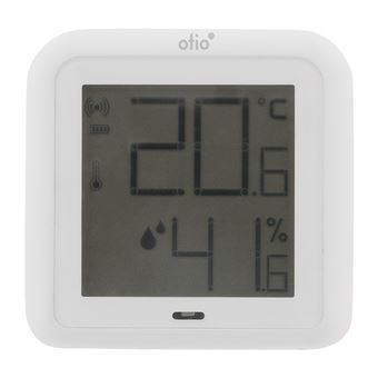 9€91 sur Otio - Thermomètre hygromètre connecté - Équipements