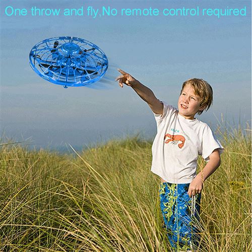 Mini jouet de boule volante de drone, boule volante contrôlée à la main  avec lumière LED 