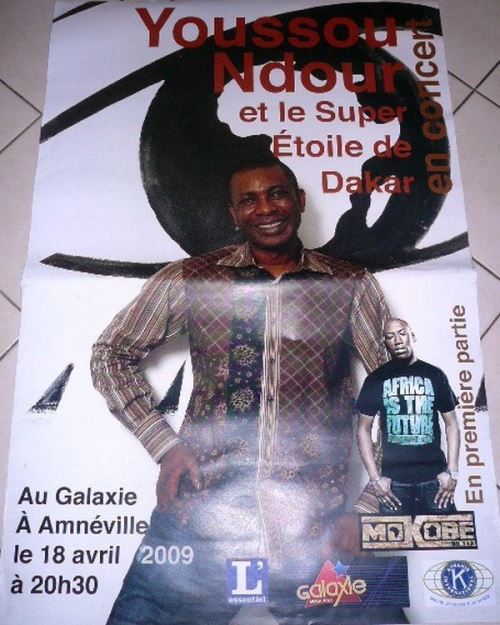 Youssou Ndour - 80x120 cm - AFFICHE / POSTER