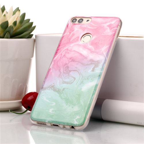 Coque en TPU rosevert pour Huawei P Smart