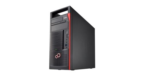 Fujitsu celsius m770 3.6ghz w-2133 rack (4 u) noir, rouge station de travail (vfy m7700wp527de)