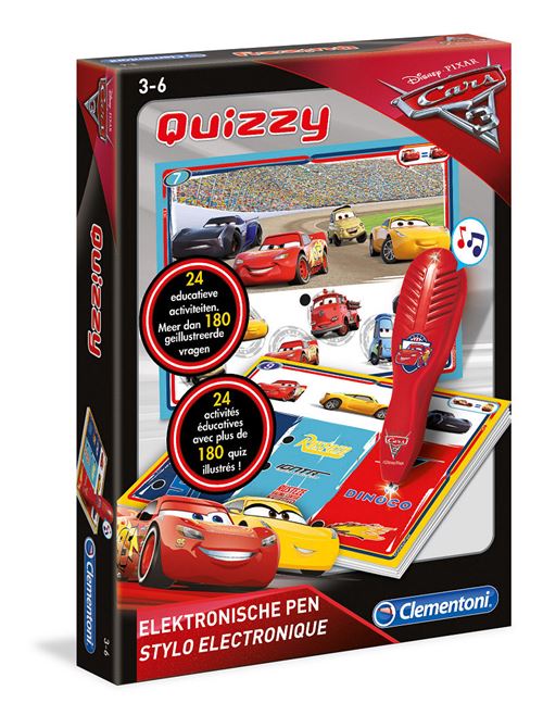 Clementoni Quizzy Cars 3